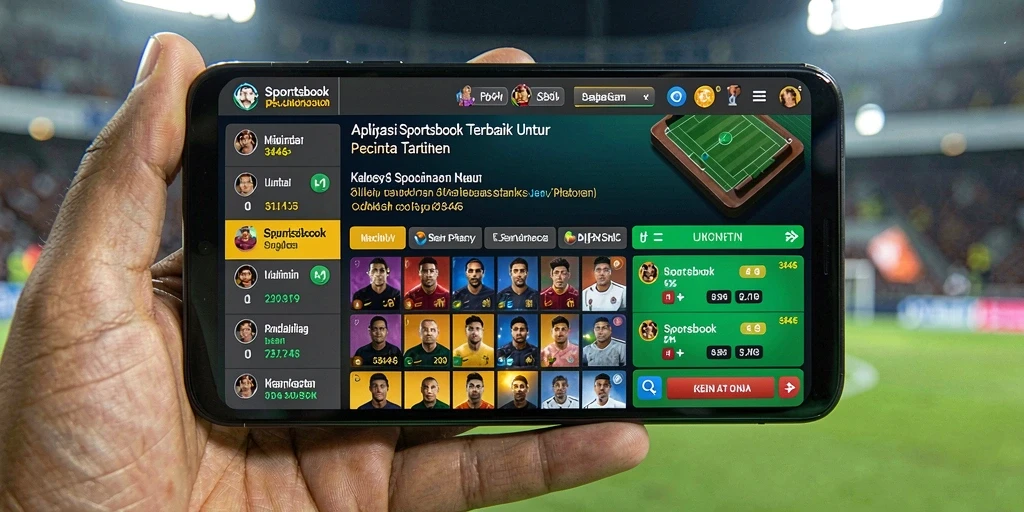 Tampilan gameplay menarik dari aplikasi Sportsbook 3446.