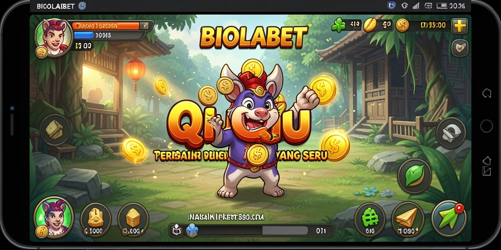 Screenshot BIOLABET menampilkan aksi intens permainan QiuQiu.