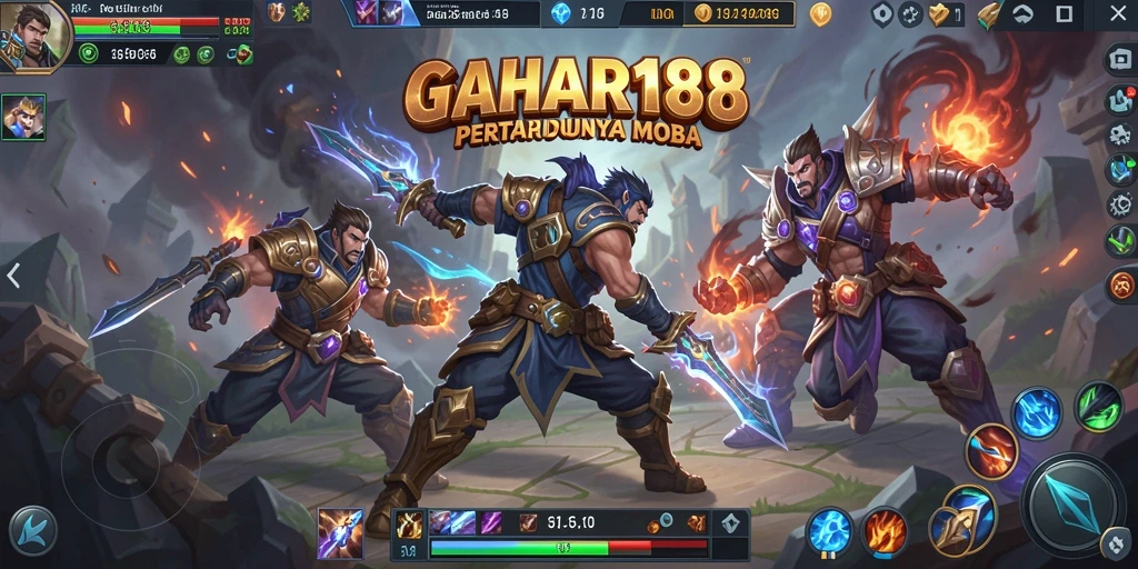 Gameplay seru dan intens di arena GAHAR188