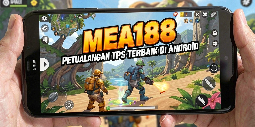 Tampilan gameplay seru dari MEGA188 saat bertempur dengan musuh.