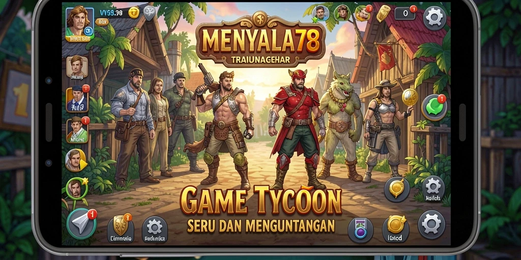 Screenshot gameplay <strong>MENYALA78</strong> menampilkan aksi seru dalam dunia Tycoon.