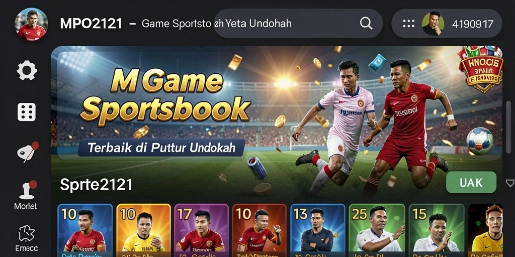 Tampilan gameplay seru di MPO2121 dengan berbagai pilihan taruhan olahraga.