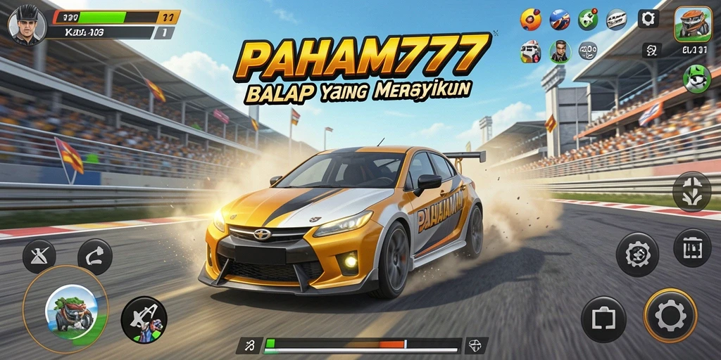 Tampilan luar biasa dan mendebarkan dari gameplay PAHAM777.
